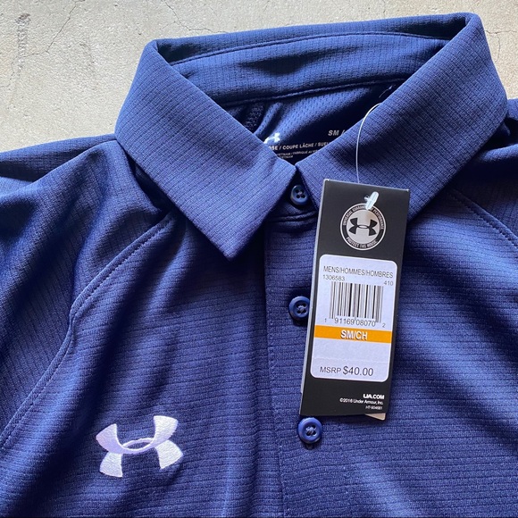 NWT UA MENS RIVAL POLO - Picture 3 of 6